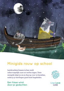 Voorkant minigids rouw op school